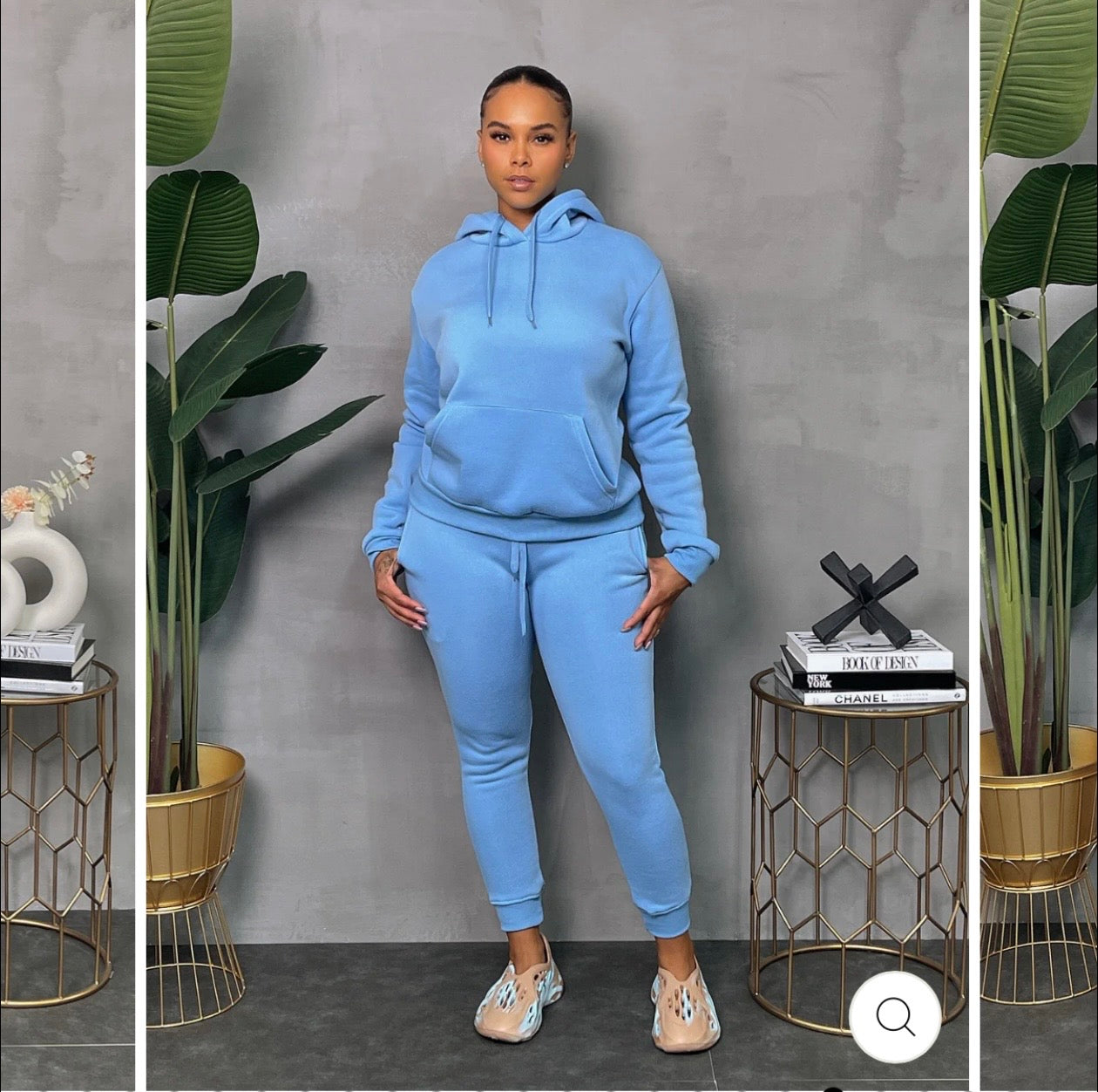 LADY'S FLLECE PULLOVER SET