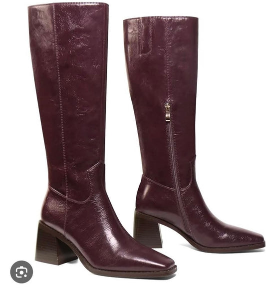 COLA SQUARE TOE BOOTS