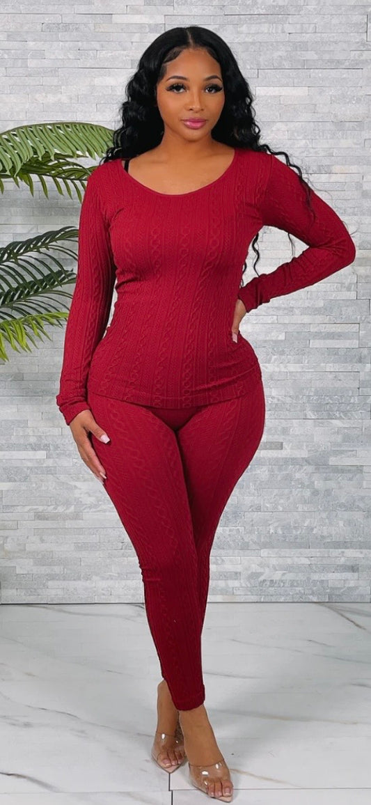 SEAMLESS TOP & LEGGINGS SET