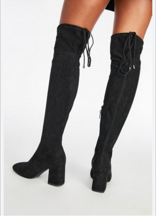 LONG TIE BACK BOOTS