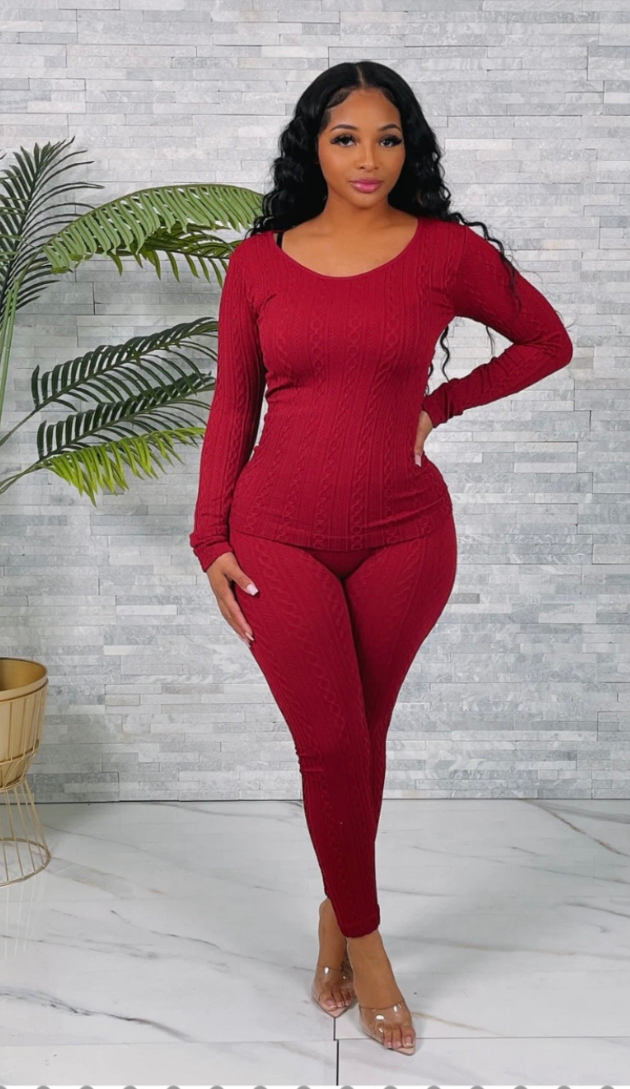 SEAMLESS TOP & LEGGINGS SET