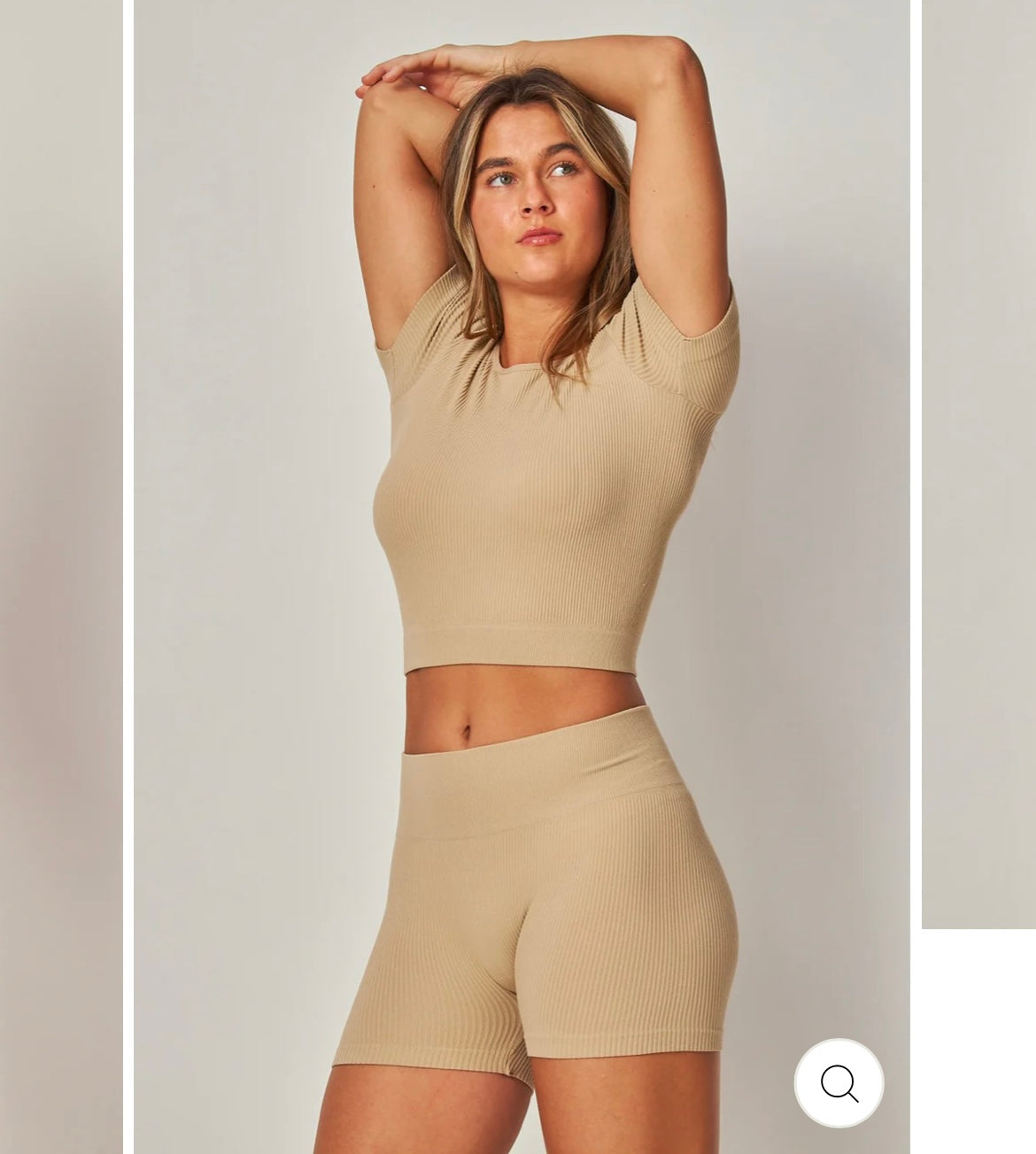 2 PIECE "RIBBED" SET