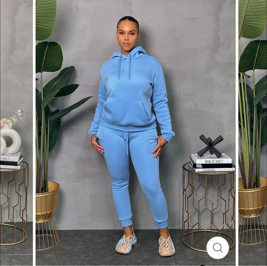 LADY'S FLLECE PULLOVER SET