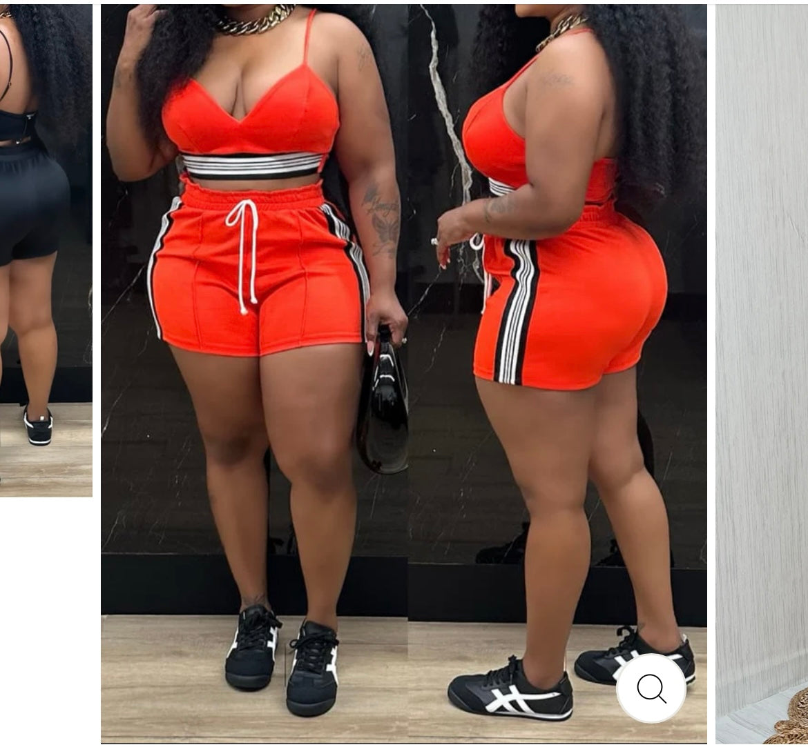 BRA TOP & SHORTS SET