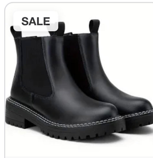 Women's Chelsea Ankle Boots Slip On Short Booties